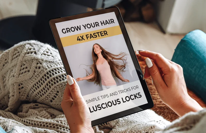 Grow Your Hair 4X Faster bonus guide for luscious locks